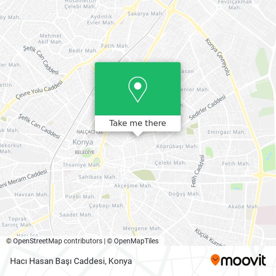 Hacı Hasan Başı Caddesi map