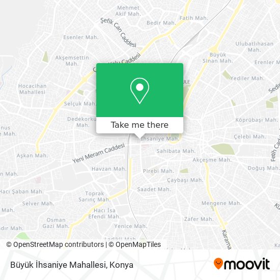 Büyük İhsaniye Mahallesi map