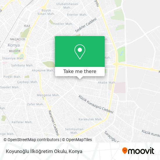 Koyunoğlu İlköğretim Okulu map