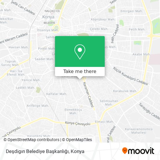 Deşdigın Belediye Başkanlığı map