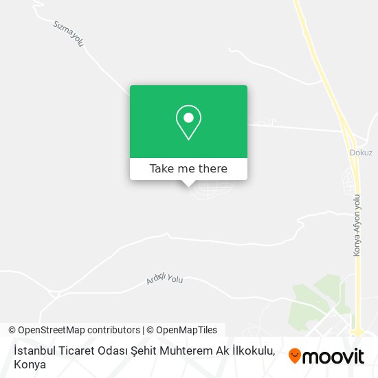 İstanbul Ticaret Odası Şehit Muhterem Ak İlkokulu map