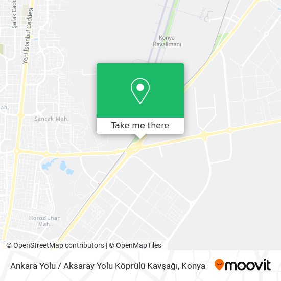 Ankara Yolu / Aksaray Yolu Köprülü Kavşağı map