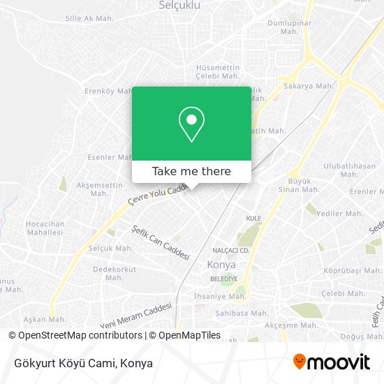 Gökyurt Köyü Cami map