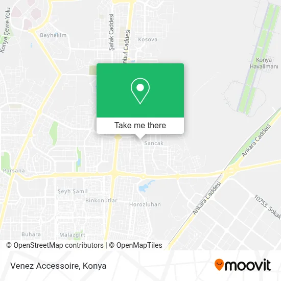 Venez Accessoire map