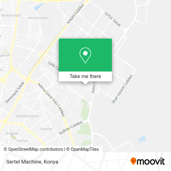 Sertel Machine map