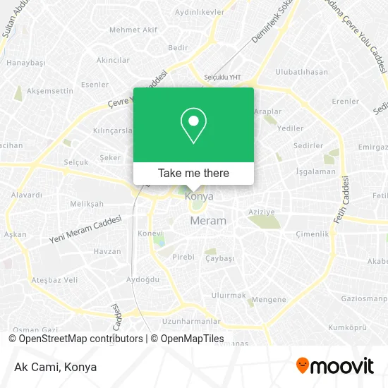 Ak Cami map