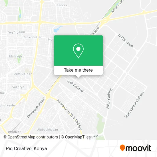 Piq Creative map