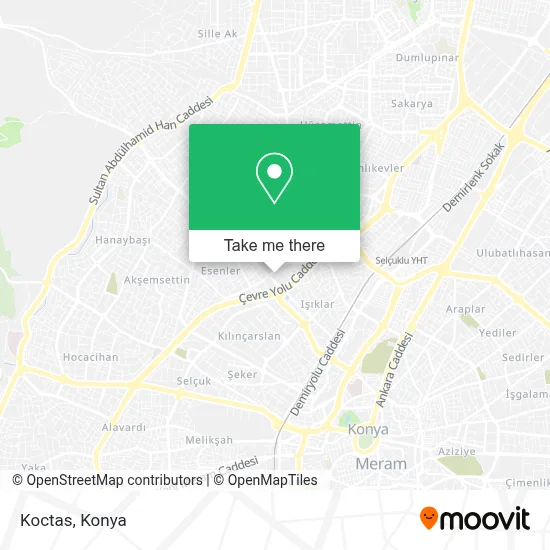 Koctas map