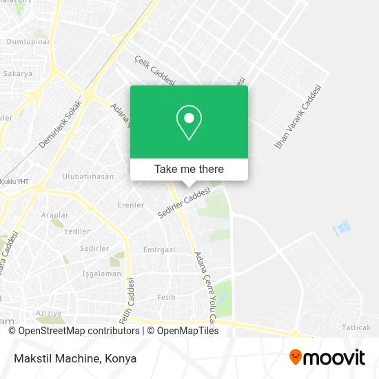 Makstil Machine map