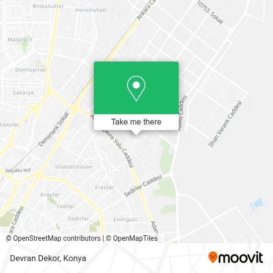 Devran Dekor map