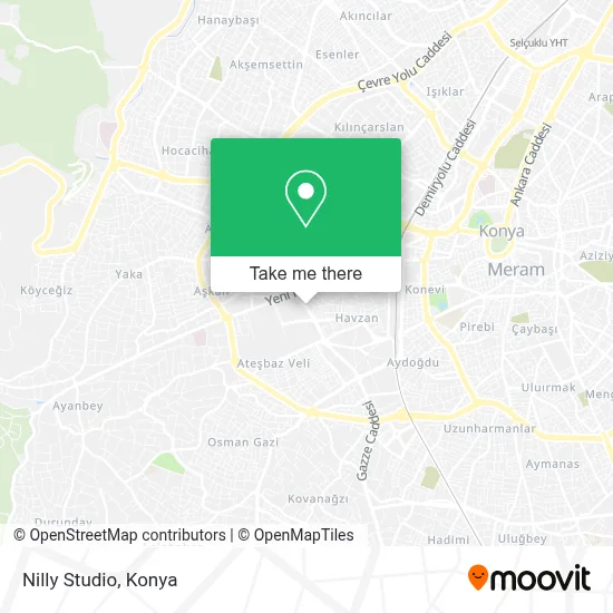 Nilly Studio map