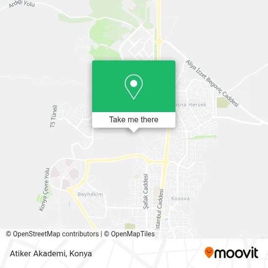 Atiker Akademi map