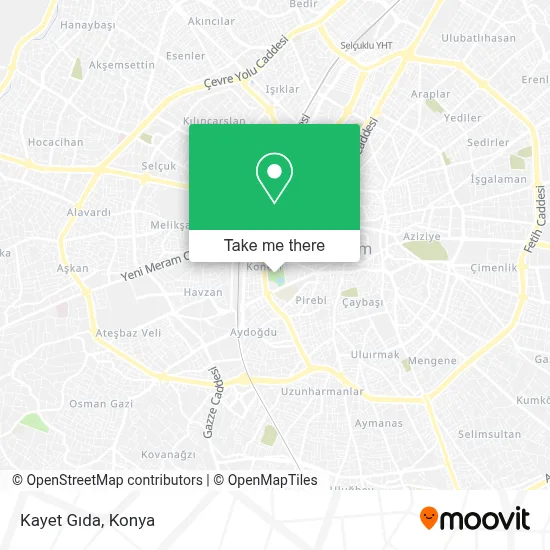 Kayet Gıda map