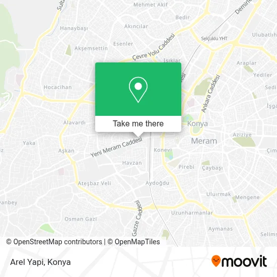Arel Yapi map