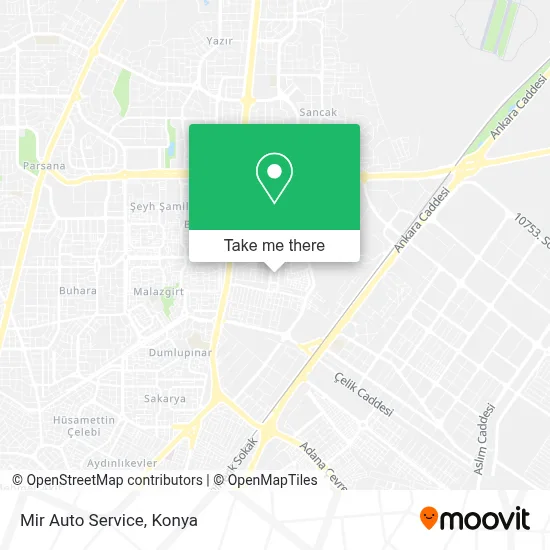 Mir Auto Service map