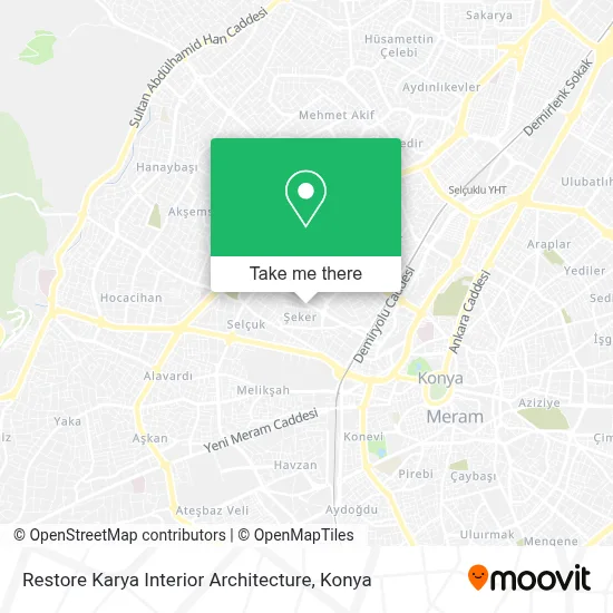 Restore Karya Interior Architecture map