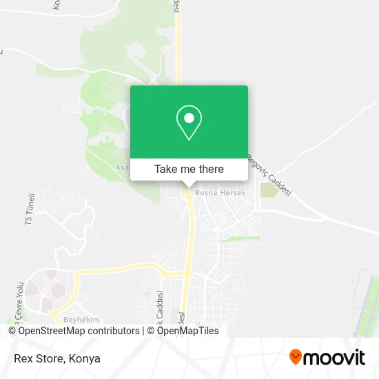 Rex Store map
