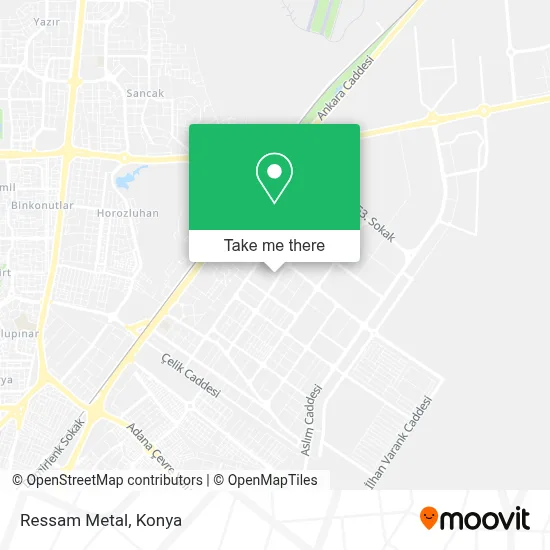 Ressam Metal map