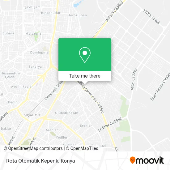 Rota Otomatik Kepenk map