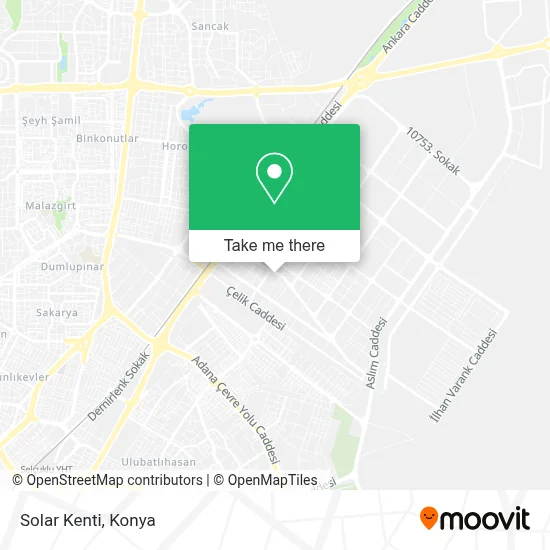 Solar Kenti map