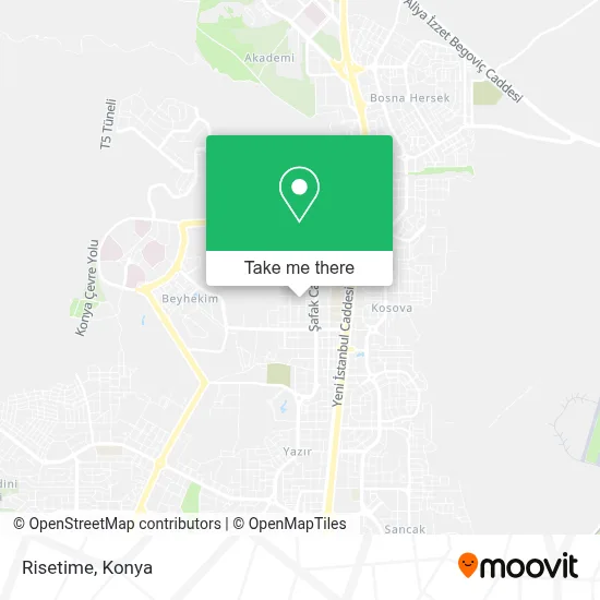 Risetime map