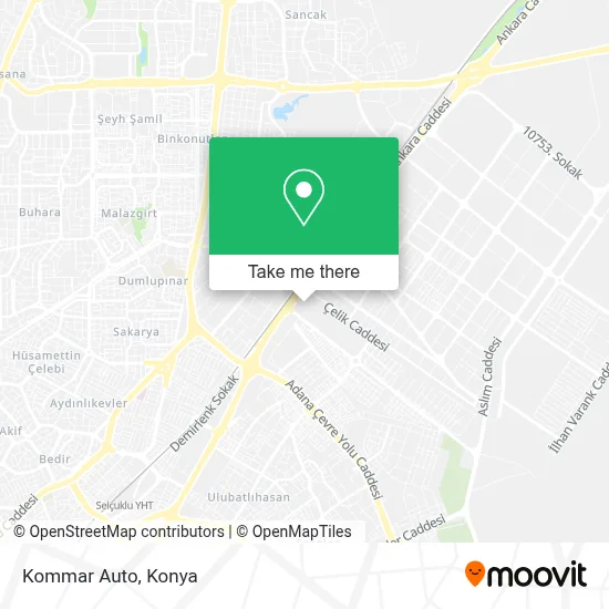 Kommar Auto map