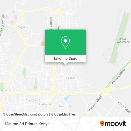Minimo 3d Printer map