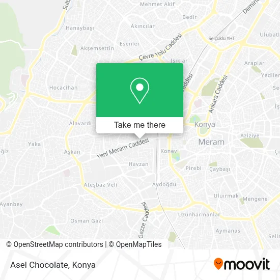 Asel Chocolate map