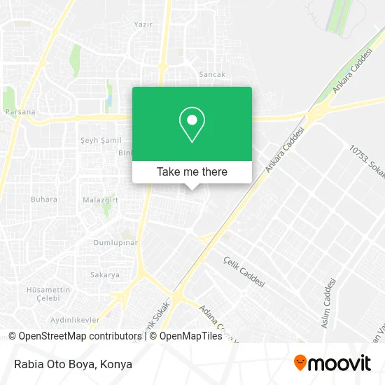 Rabia Oto Boya map