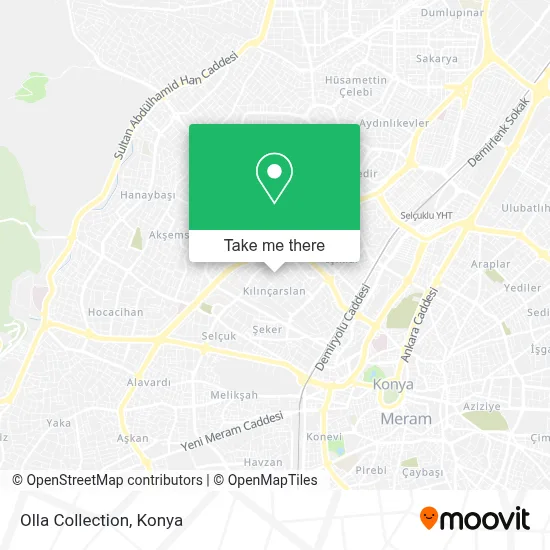 Olla Collection map