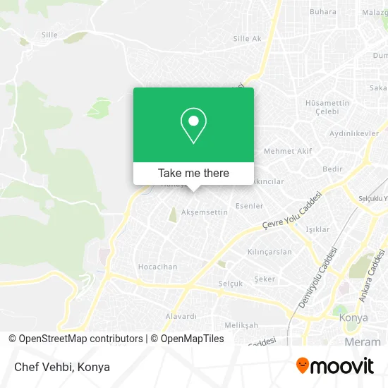 Chef Vehbi map