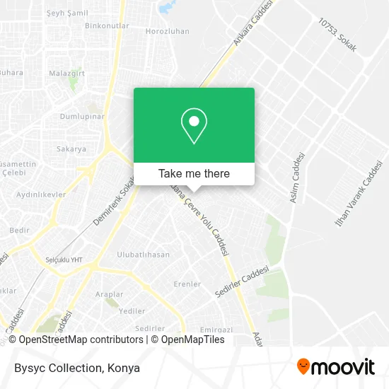 Bysyc Collection map