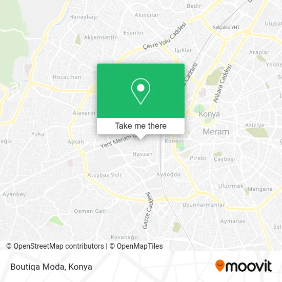 Boutiqa Moda map
