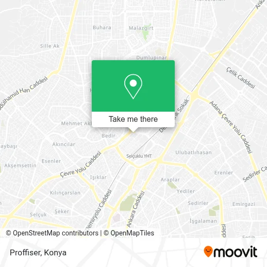 Proffiser map