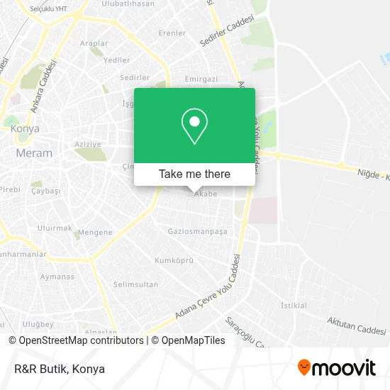 R&R Butik map
