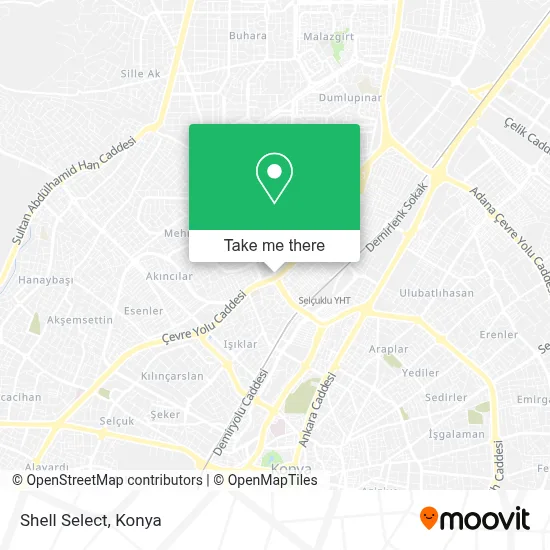 Shell Select map