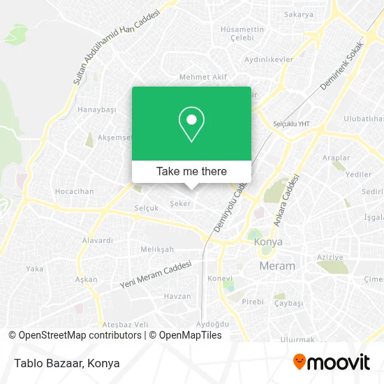 Tablo Bazaar map