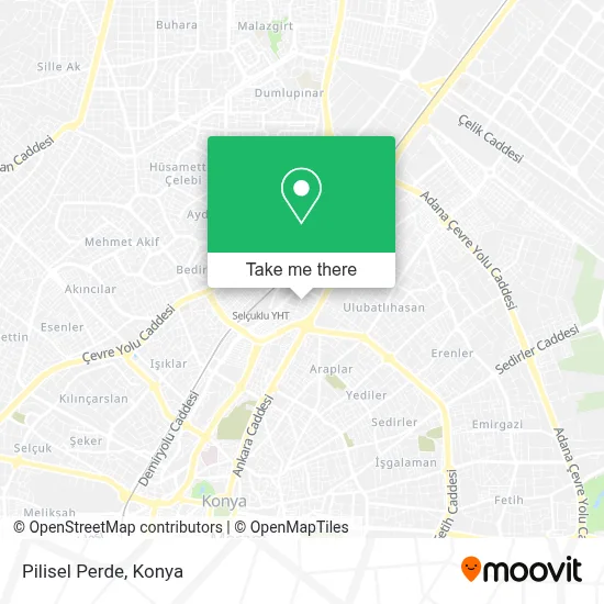 Pilisel Perde map