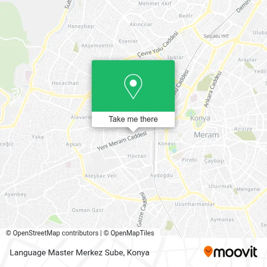 Language Master Merkez Sube map