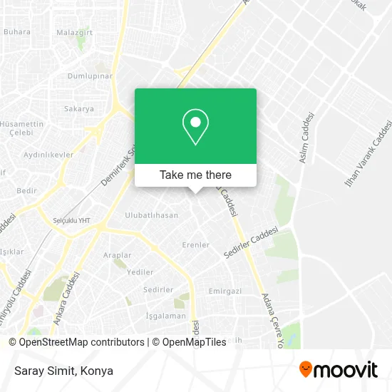 Saray Simit map