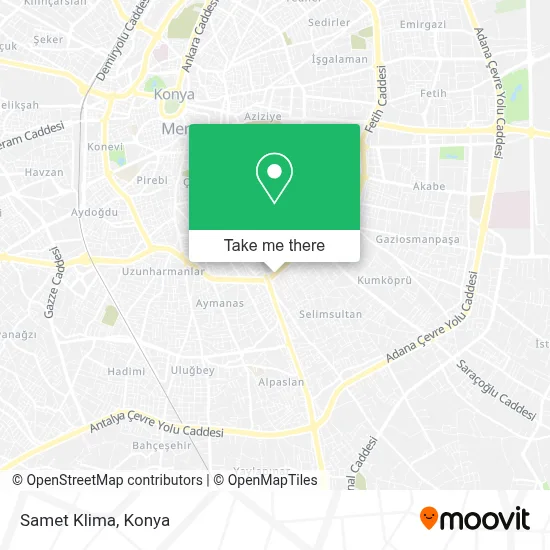 Samet Klima map