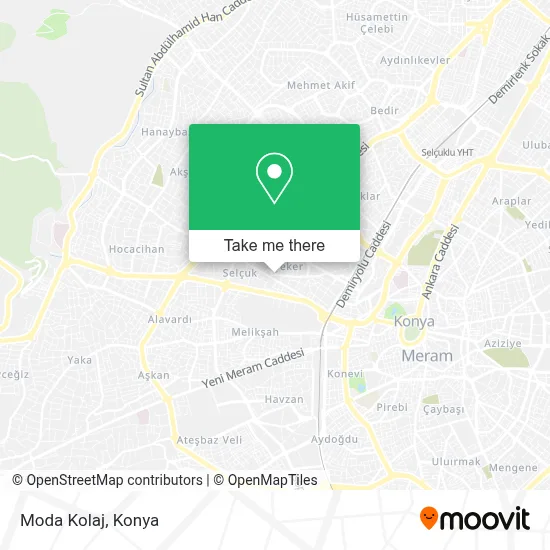 Moda Kolaj map