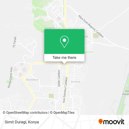 Simit Duragi map