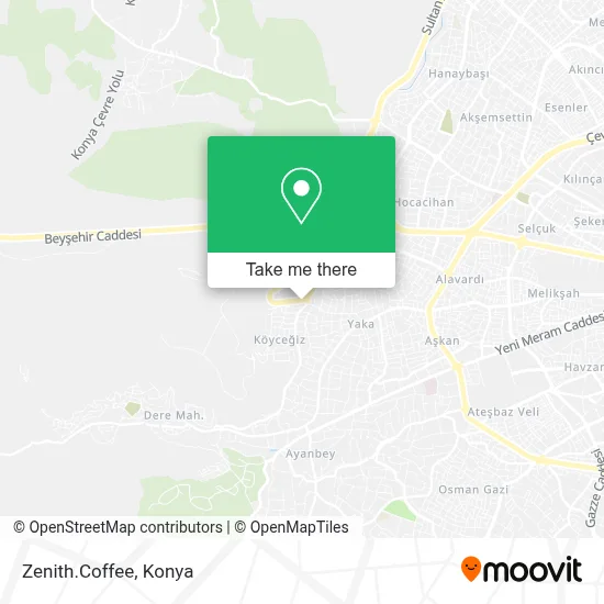 Zenith.Coffee map