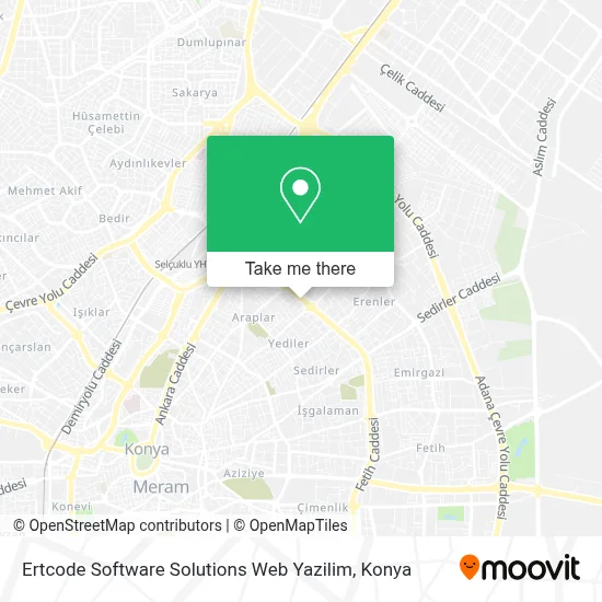 Ertcode Software Solutions Web Yazilim map