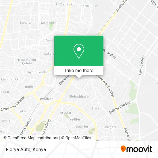 Florya Auto map