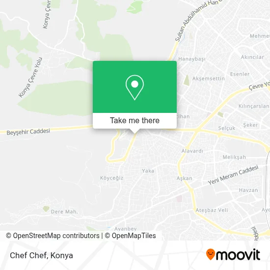 Chef Chef map