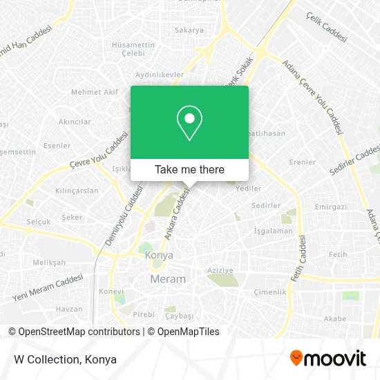 W Collection map