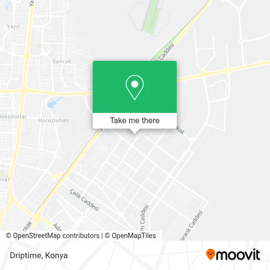 Driptime map