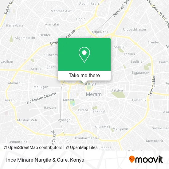 Ince Minare Nargile & Cafe map